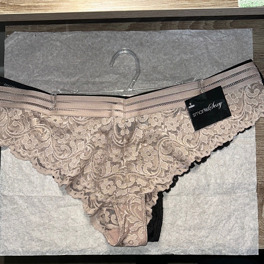 Underwear Lace Thong NWT tags set of two